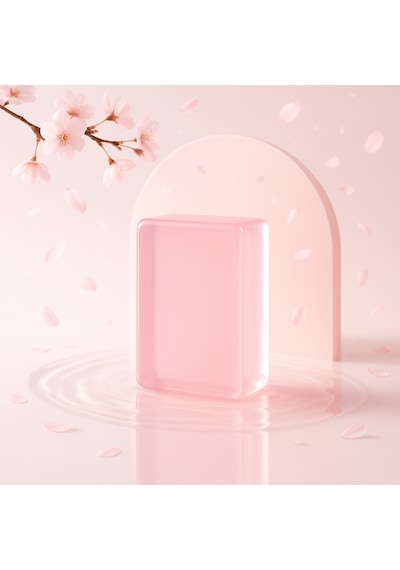 Gliserinli Sabun Sakura Çiçeği 100 G Nazik Temizlik, Ferah Koku