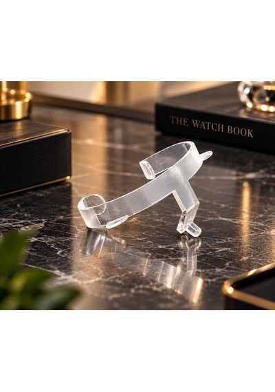 Saat Standı Yan Duran Kırılmaz Çengel Şeffaf 2x9 Cm 50 Adet