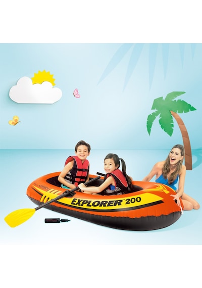 Şişme Bot Seti - - Explorer 200 - 185cm - 2 Kişilik 58331