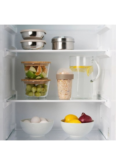 Ikea Splıtterny Atıştırmalık Kabı 300 Ml 14 Cm Şeffaf Kahverengi Şeffaf - Kahverengi