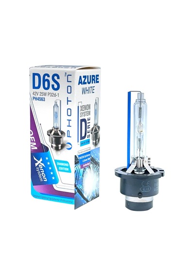 D6S 8000K AZURE WHITE AMPUL