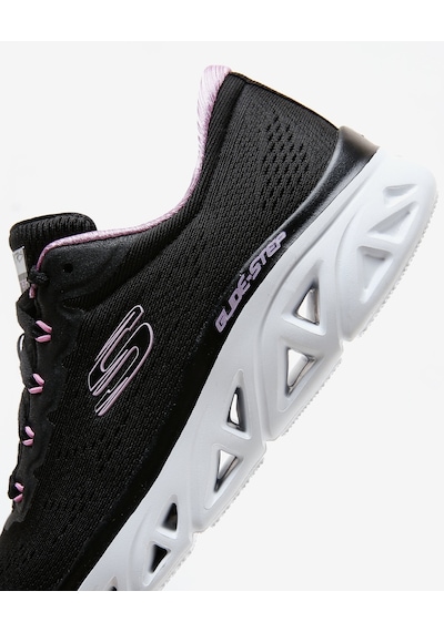 Skechers Glide - Step Sport - High Roller Kadın Siyah Sneakers 149940 Bklv Siyah