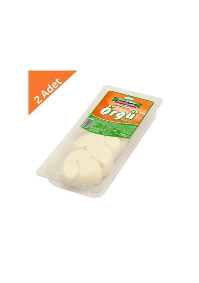 Tahsildaroğlu Örgü Peyniri 180 G X2 Adet - Estetik Sunum Ve Olgunlaşmış Lezzet