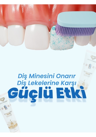 Doctor Almas Pearl White Doğal Diş Macunu 3 x 100 G
