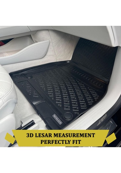 Paspasları, Mercedes Eqs Sedan 2021+3d Lazer Ölçülü Kokusuz Kaymaz Önvearka Siyah