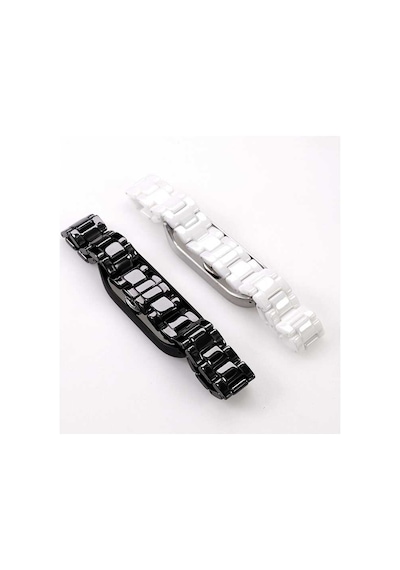 Xiaomi Mi Band 4 Uyumlu Krd-21 Metal Nvth Kordon-siyah
