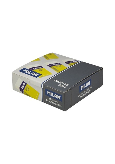 Mılan Desıgn 6024 Nata Plastik Silgi - 24adet