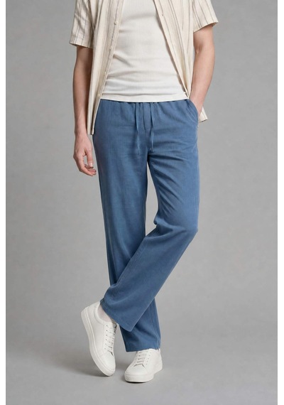 Defacto Premium Wide Leg Pantolon G0855ax26smın263 İndigo-ın263 Defacto Premium Wide Leg Pantolon G0855ax26smın263 İndigo-ın263