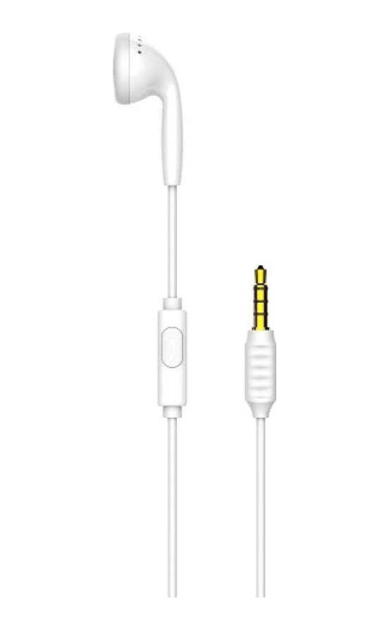 Baseus Ngh09-02 Encok Tek Taraflı Kablolu Kulaklık H09 Beyaz Diğer