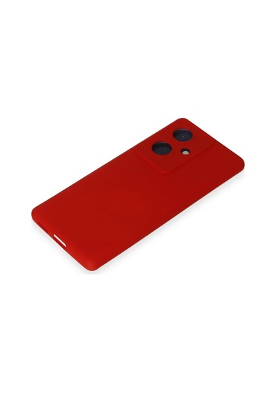 Vivo V29 Lite Kılıf Nano İçi Kadife Silikon - Kırmızı 0.2M-Çok Renkli