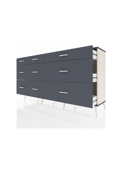 Hyperion Konsol 9 Çekmeceli 176x44x99 Aytaşı-antrasit Aytaşı-antrasit Hyperion Konsol 9 Çekmeceli 176x44x99 Aytaşı-antrasit Aytaşı-antrasit