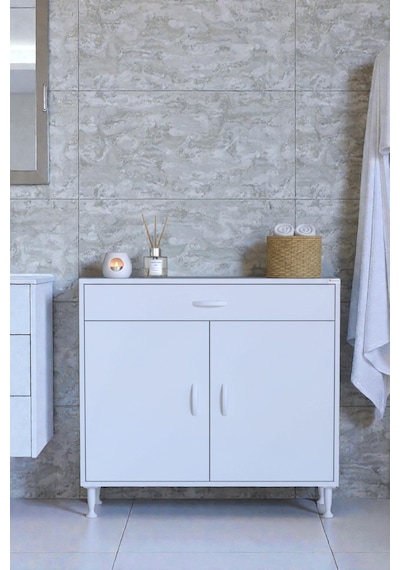 Eliusta Rose 100 Cm Beyaz 1 Çekmeceli Banyo Mutfak Dolabı 4 Bölmeli 3 Raflı Çok Amaçlı Dolap 100x88x32,5 Cm Beyaz Eliusta Rose 100 Cm Beyaz 1 Çekmeceli Banyo Mutfak Dolabı 4 Bölmeli 3 Raflı Çok Amaçlı Dolap 100x88x32,5 Cm Beyaz