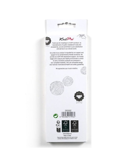 Knitpro Sabit Yuvarlak Örgü Şişleri Basix Kayın Ağacı 80cm 6.00mm 35332