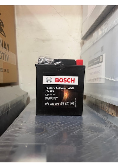 12v 6 Ah Fa101 Ytx7l-bs Bosch Akü Motosiklet Akü Bakımsız
