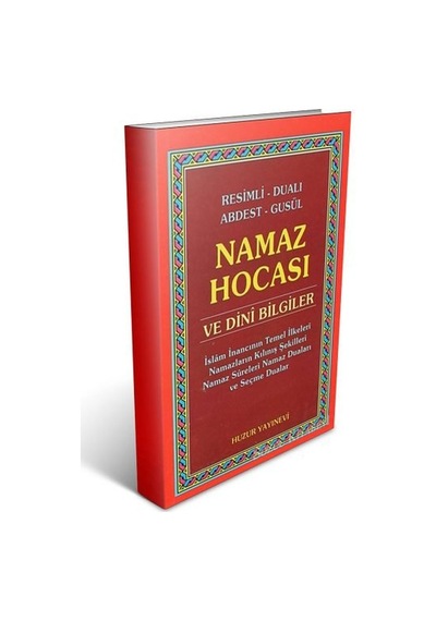 Resimli Dualı Abdest Gusül Namaz Hocası Ve Dini Bilgiler Cep Boy N11.79375