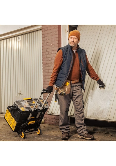 Stanley Ft509 70kg Katlanır Alüminyum El Arabası + Ft505 25kg Katlanır Çok Amaçlı Taşıma Sepeti