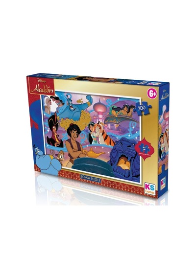 Ks Puzzle 200 Parça Aladdin