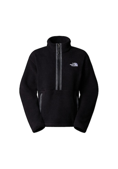 The North Face W Tnf Fleeskı 1/4 Zıp Po Kadın Outdoor Çeyrek Fermuarlı Polar Üst Nf0a88z3kx71 Siyah