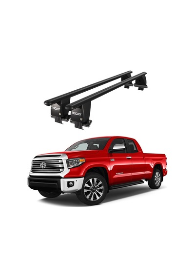 Royal Toyota Tundra 2014 Ve Sonrası Uyumlu Siyah Kilitli Ara Atkı Port Bagaj Tavan Barı