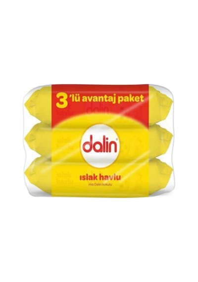 Dalin Islak Mendil Havlu 56'Lı 3'Lü Avantaj Paket 168 Yaprak