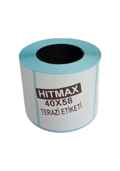 40X58 TERAZİ ETİKETİ 1.KALİTE (TAM METRAJ)