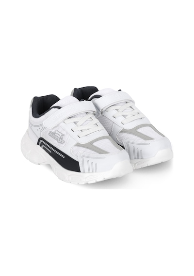 Slazenger Pırus Unisex Çocuk Beyaz / Lacivert Günlük Spor Ayakkabısı Beyaz - Lacivert