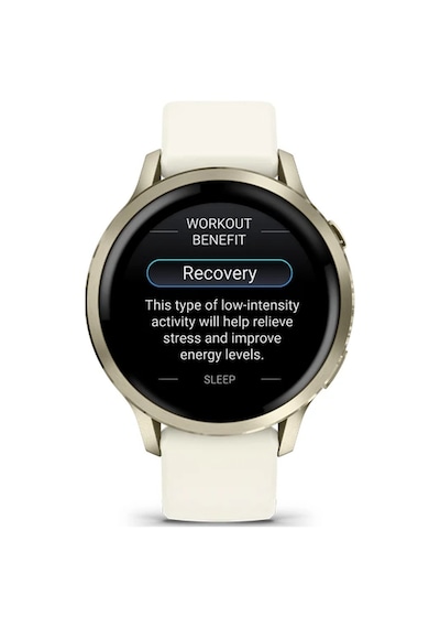 Garmin Venu 4 - 41 MM Lunar Gold Silikon Kordon Akıllı Saat (Distribütör Garantili)