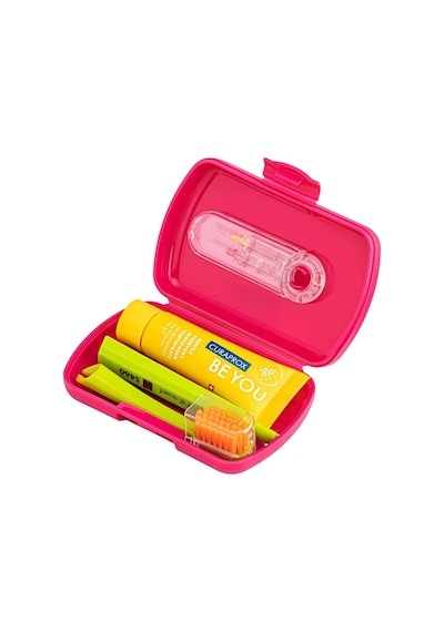 Curaprox Be You Travel Set, Koyu Pembe