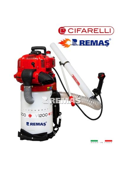 Cifarelli V1200 Benzinli Motorlu Meyve Fındık Yaprak Toplama Makinesi