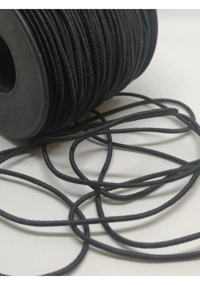 1,5 Mm Lastik Ip Siyah Renk 20 Metre