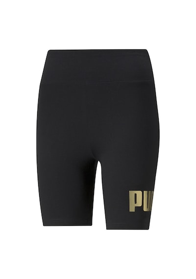 Puma Essential+ Metallic 7 Siyah Kadın Kısa Tayt 586895 01 Siyah