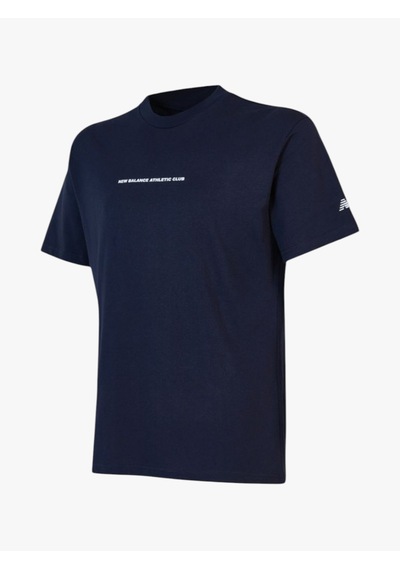 New Balance Nb Lifestyle Men Tshirt Erkek Lacivert T-shirt - Mnt1648