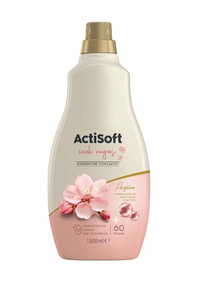 Sıvı Çamaşır Deterjanı Beyaz Ve Çiçek Rüyası Yumuşatıcı Set 1500 + 1500 Ml.