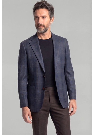 Bisse Comfort Fit Lacivert Mono Yaka Çift Yırtmaçlı Tek Cep 6 Drop Erkek Yün Ceket Pck25k25206 D39 Lacivert Bisse Comfort Fit Lacivert Mono Yaka Çift Yırtmaçlı Tek Cep 6 Drop Erkek Yün Ceket Pck25k25206 D39 Lacivert