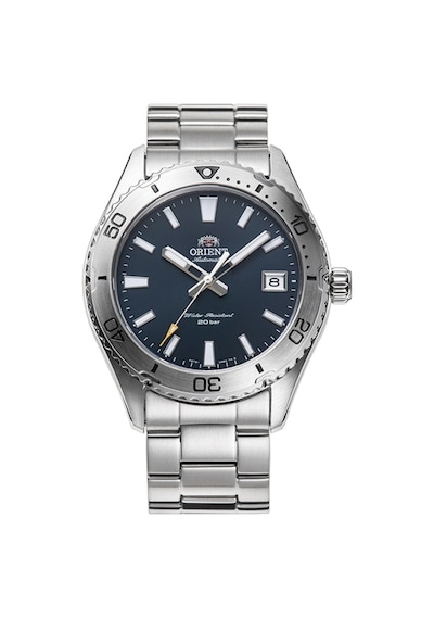 Orient Mako Ra-ac0q02l30b Kurmalı Otomatik Çelik Gri Lacivert Kadran 40 Mm Erkek Kol Saati Gri