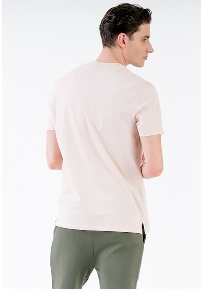 Jahr Marc Bisiklet Yaka Pudra Erkek T-Shirt