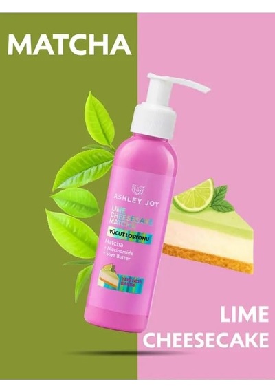 Lime Cheesecake Matcha Vücut Losyonu, Nemlendirici, 150 Ml, Niacinamide Ve Shea Butter İçerikli