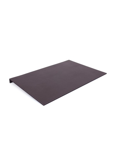 Sümen Kapaksız Masaüstü Tekli Kenar Korumalı Desk Pad Vegan 40x60 Cm.,kahverengi