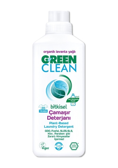 Bitkisel Çamaşır Deterjanı 1000 Ml 20 Yıkama 100 ML