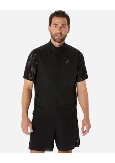 Asics Metarun Packable Gılet Erkek Siyah Yelek 2011c980-001