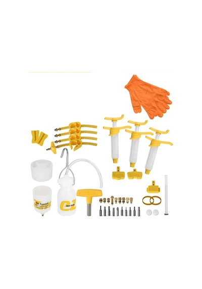 Qrd Ezmtb Bisiklet Hidrolik Fren Bakım Kiti Bleed Kit 2023pro Sarı