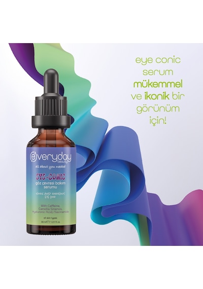 Everyday Beauty Eye-Conic Göz Altı Torba Halka Morluk ve Kırışık Karşıtı Serum 30 ML
