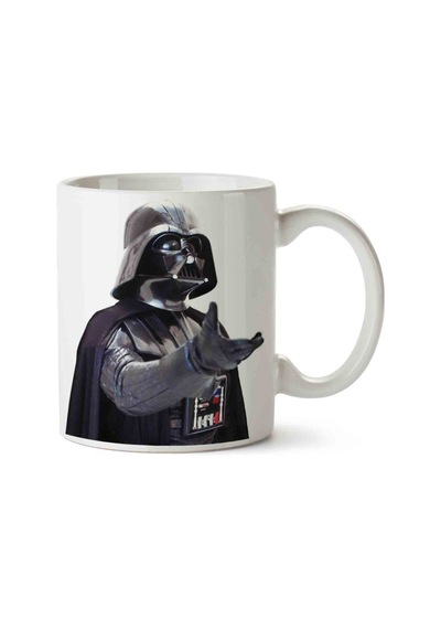 Darth Vader Porselen Kupa Bardak Beyaz