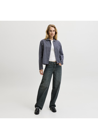 Jack & Jones Kadin Comfort Fit Uzun Kollu Gömlek - Asta - 12299780 Çok Renkli