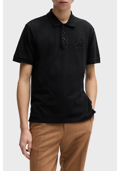 Boss Erkek Polo Yaka T Shirt 50510126 001 Siyah SIYAH Siyah