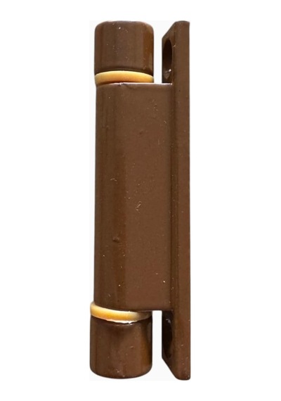 Premium Metal Pvc Pencere Menteşesi, Beyaz Ve Kahverengi, 2'li Set, Vidalar Dahil Kahverengi