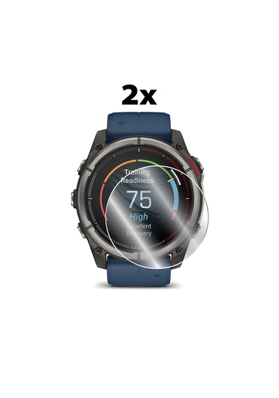 Garmin Quatix 8 51mm Hydrogel İ Nce Tpu İle Uyumlu Ekran Koruy