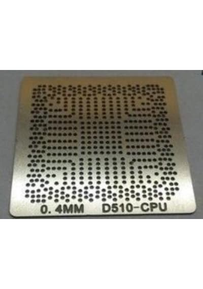 Kalıp Stencil D510-Cpu 0.4 Mm Işlemci Kalıbı