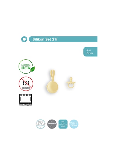 Mellow Yellow Ikili Set Emzik-pod