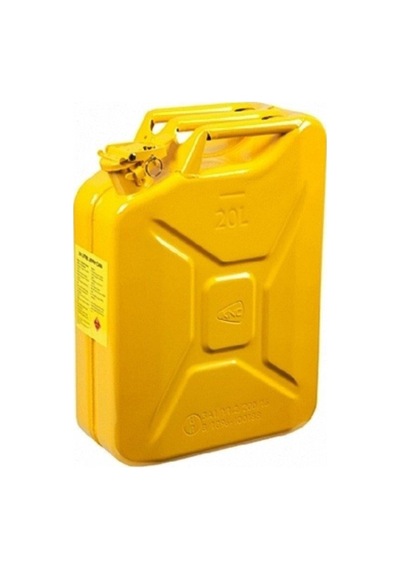 Knc Sarı Metal Yakıt Bidonu 20 Litre